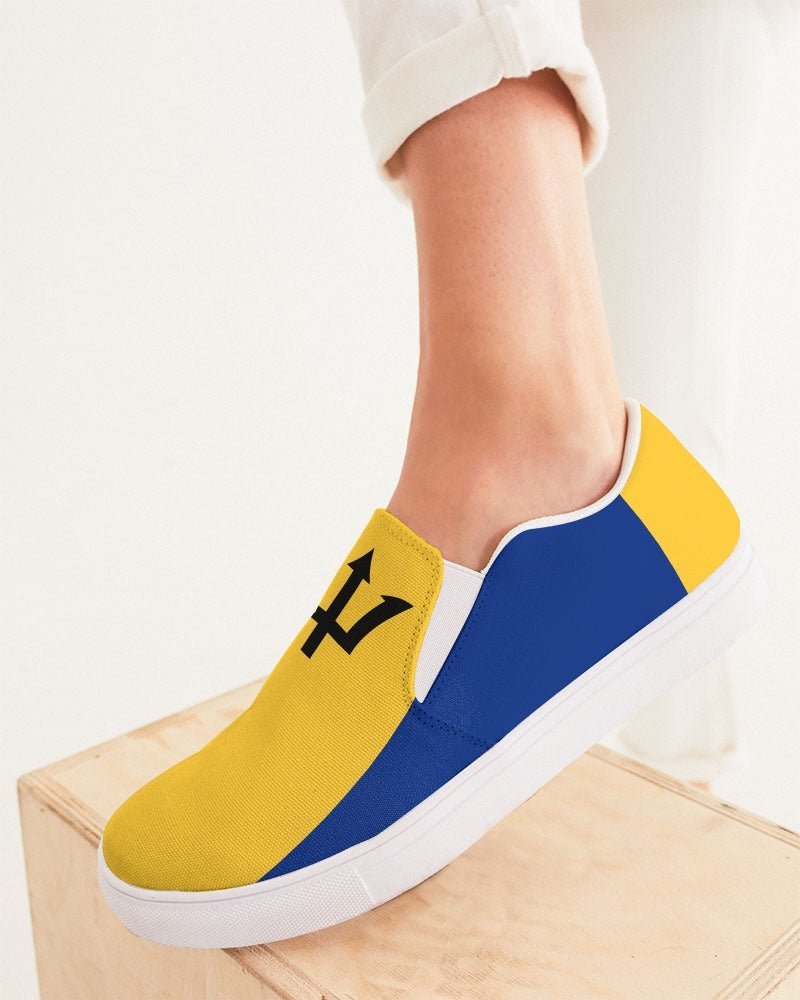 Barbadian Flag Unisex Lightweight Sneaker Trainers - Afro - discount Caribbean - - Afroditees