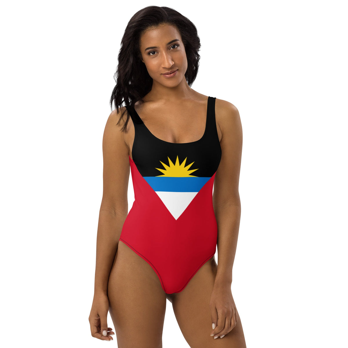 Antigua Barbuda Flag One Piece Swimsuit