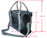 Belize Flag Large Capacity Duffle Bag (Model 1715)