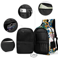 African Queen Casual Backpack (Black) (6 Colors Available) - Conscious Apparel Store