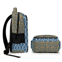 African Queen Casual Backpack (Blue) (6 Colors Available) - Conscious Apparel Store