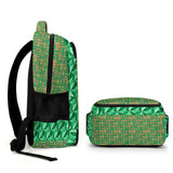 African Queen Casual Backpack (Green) (6 Colors Available) - Conscious Apparel Store