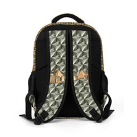 African Queen Casual Backpack (Olive) (6 Colors Available) - Conscious Apparel Store