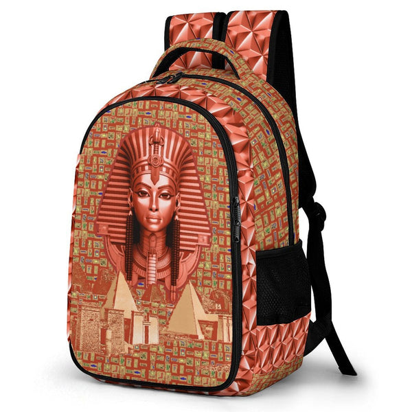 African Queen Casual Backpack (Red - Rust) (6 Colors Available) - Conscious Apparel Store