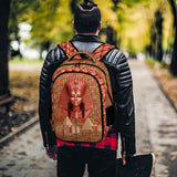 African Queen Casual Backpack (Red - Rust) (6 Colors Available) - Conscious Apparel Store