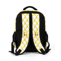 African Queen Casual Backpack (White) (6 Colors Available) - Conscious Apparel Store