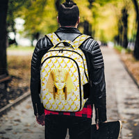 African Queen Casual Backpack (White) (6 Colors Available) - Conscious Apparel Store