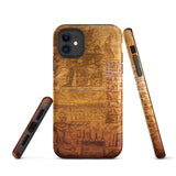 Ancient Egyptian Temple Art Tough Case for iPhone® - Conscious Apparel Store