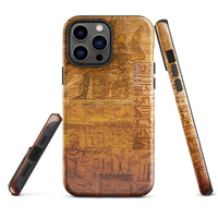 Ancient Egyptian Temple Art Tough Case for iPhone® - Conscious Apparel Store