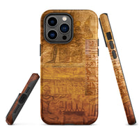 Ancient Egyptian Temple Art Tough Case for iPhone® - Conscious Apparel Store