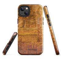 Ancient Egyptian Temple Art Tough Case for iPhone® - Conscious Apparel Store