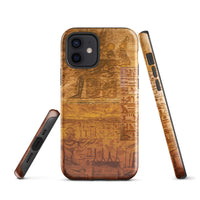 Ancient Egyptian Temple Art Tough Case for iPhone® - Conscious Apparel Store