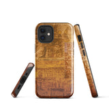 Ancient Egyptian Temple Art Tough Case for iPhone® - Conscious Apparel Store