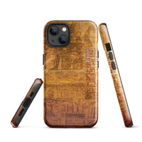 Ancient Egyptian Temple Art Tough Case for iPhone® - Conscious Apparel Store