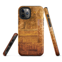 Ancient Egyptian Temple Art Tough Case for iPhone® - Conscious Apparel Store