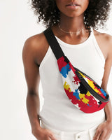 Antigua Flag Camo Crossbody Sling Bag - Conscious Apparel Store