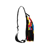 Antigua Flag Camo Men's Casual Chest Bag - Conscious Apparel Store