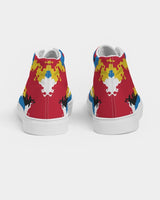 Antigua Flag Camo Women's Hightop Canvas Shoe (Available options: Men/Women) - Conscious Apparel Store