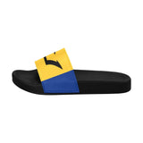 Barbados Flag Women's Slide Sandals - Conscious Apparel Store