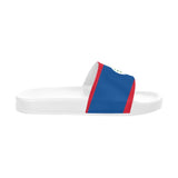 Belize Flag Women's Slide Sandals - Conscious Apparel Store