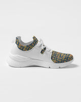 Blue Hieroglyphics Men's Two-Tone Sneaker - Conscious Apparel Store