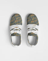 Blue Hieroglyphics Men's Two-Tone Sneaker - Conscious Apparel Store