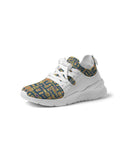 Blue Hieroglyphics Men's Two-Tone Sneaker - Conscious Apparel Store