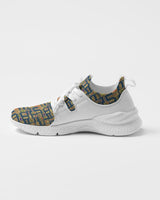 Blue Hieroglyphics Men's Two-Tone Sneaker - Conscious Apparel Store