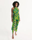 Brazil Flag Camo All - Over Print Swim Cover Up - Conscious Apparel Store