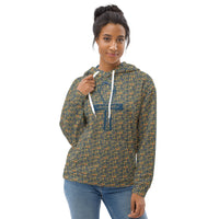 Egyptian Ankh Cross (Blue) Unisex Hoodie - Conscious Apparel Store