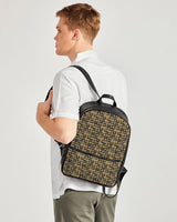 Egyptian Hieroglyphics Nubia Classic Faux Leather Backpack - Conscious Apparel Store