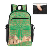 Egyptian Nubia Ankh Cross Sports Backpack (6 Colors Available) - Conscious Apparel Store