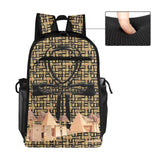 Egyptian Nubia Ankh Cross Sports Backpack (6 Colors Available) - Conscious Apparel Store