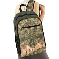 Egyptian Nubia Ankh Cross Sports Backpack (6 Colors Available) - Conscious Apparel Store