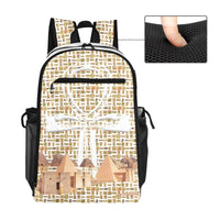 Egyptian Nubia Ankh Cross Sports Backpack (6 Colors Available) - Conscious Apparel Store