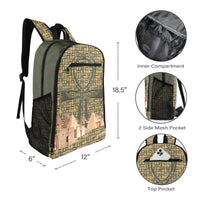 Egyptian Nubia Ankh Cross Sports Backpack (6 Colors Available) - Conscious Apparel Store