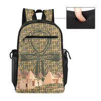 Egyptian Nubia Ankh Cross Sports Backpack (6 Colors Available) - Conscious Apparel Store