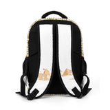 Egyptian Nubia Ankh Cross (White) Casual Backpack (6 Colors Available) - Conscious Apparel Store