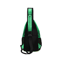 Egyptian Nubia Scarab (Green) Casual Chest Bag (6 Colors Available) - Conscious Apparel Store