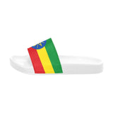 Ethiopia Flag Women's Slide Sandals - Conscious Apparel Store