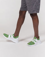 Green Hieroglyphics Men's Two-Tone Sneaker - Conscious Apparel Store