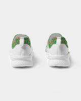 Green Hieroglyphics Men's Two-Tone Sneaker - Conscious Apparel Store