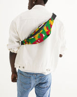 Guyana Flag Camo Crossbody Sling Bag - Conscious Apparel Store