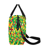 Guyana Flag Camo Large Capacity Duffle Bag - Conscious Apparel Store