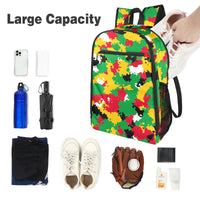 Guyana Flag Camo Leisure Sports Backpack - Conscious Apparel Store