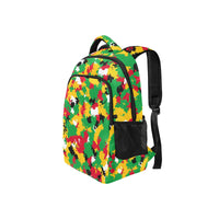 Guyana Flag Camo Multifunctional Backpack - Conscious Apparel Store