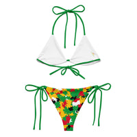 Guyana Flag Camo string bikini - Conscious Apparel Store