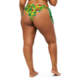 Guyana Flag Camo string bikini bottom - Conscious Apparel Store