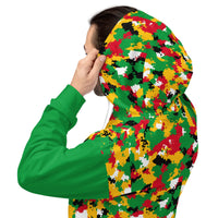 Guyana Flag Camo Unisex Hoodie - Conscious Apparel Store