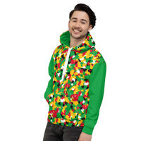 Guyana Flag Camo Unisex Hoodie - Conscious Apparel Store